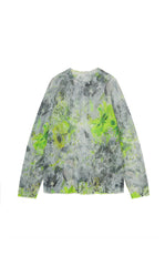 Sweater / JNBY Watercolor Floral Oversized Knit Sweater