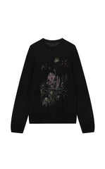 Sweater / JNBY Embroidered Oversized Knit Sweater