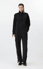 Sweatshirt / JNBY Splice Zip-Up Sweatshirt