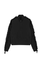 Sweatshirt / JNBY Splice Zip-Up Sweatshirt