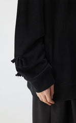 Sweatshirt/ JNBY 3D Floral Fringe Sweatshirt