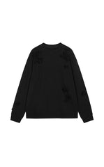 Sweatshirt/ JNBY 3D Floral Fringe Sweatshirt