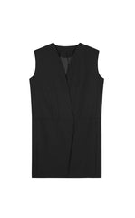Vest / JNBY Minimalist Wool-Blend Long Vest