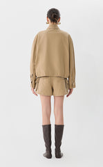 Coat / JNBY Drawstring Cotton Jacket