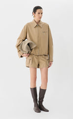 Coat / JNBY Drawstring Cotton Jacket