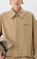 Coat / JNBY Drawstring Cotton Jacket