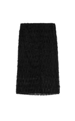 Skirt / JNBY Feather-Like Embroidered Midi Skirt