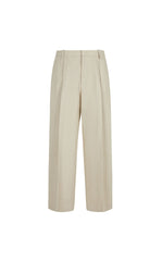 Pants / JNBY Cotton-Linen Wide-Leg Pants