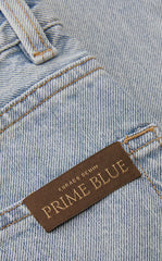 Pants / JNBY Wide-Leg Cuffed Denim Pants