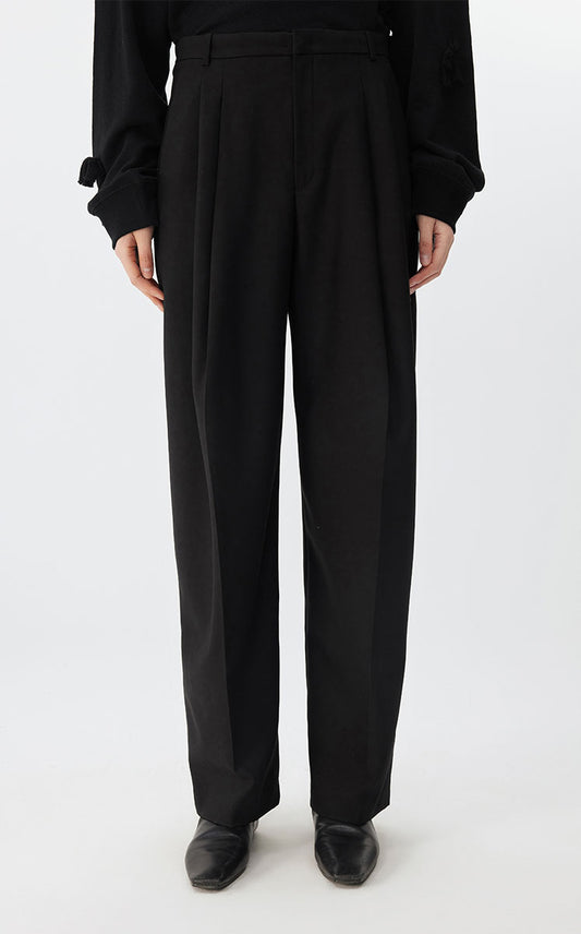 Pants / JNBY Tapered Wool-Blend Pants