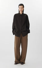 Pants / JNBY Sustainable Wide-Leg Satin Pants