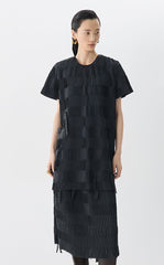 Dress / JNBY Urban Pleated Mini Dress