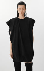 Dress / JNBY Sculpted Wool-blend Dress