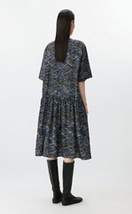 Dress / JNBY Urban Line Print Silk-viscose Dress