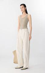 Vest / JNBY Sheer Velvet Mesh Tank