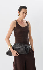 Vest / JNBY Sheer Velvet Mesh Tank