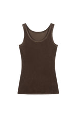 Vest / JNBY Sheer Velvet Mesh Tank