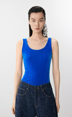 Vest / JNBY Sheer Velvet Mesh Tank