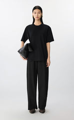 T-Shirt / JNBY Loose-Fit Cotton Short Sleeve Tee