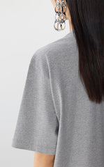 T-Shirt / JNBY Loose-Fit Cotton Short Sleeve Tee