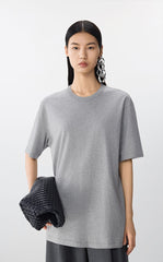 T-Shirt / JNBY Loose-Fit Cotton Short Sleeve Tee