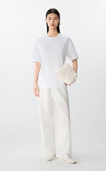 T-Shirt / JNBY Loose-Fit Cotton Short Sleeve Tee