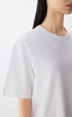 T-Shirt / JNBY Loose-Fit Cotton Short Sleeve Tee