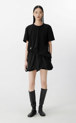 T-shirt / JNBY Sculpted Oversized Tee with Metal Button