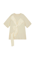 T-shirt / JNBY Cotton Bow Tee