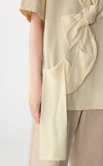 T-shirt / JNBY Cotton Bow Tee