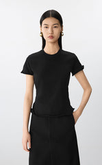 T-shirt / JNBY Twisted Detail Cotton Tee