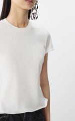 T-shirt / JNBY Twisted Detail Cotton Tee