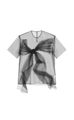 T-shirt / JNBY Mesh Butterfly Bow Tee