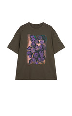 T-shirt / JNBY Oversized Cotton Tee with Floral Print