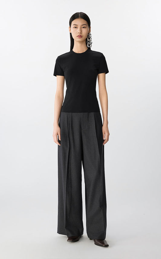 T-Shirt / JNBY Moisture-Wicking Slim Fit Tee