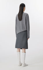 T-Shirt / JNBY Relaxed-Fit Ceramic Cat Long Sleeve Tee