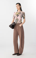 T-Shirt / JNBY Fitted Floral Art Tee