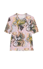 T-Shirt / JNBY Fitted Floral Art Tee