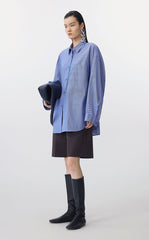 Shirt / JNBY Oversized Cotton Stripe Shirt