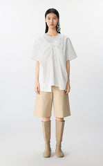 Shirt / JNBY 3D Deconstructed Cotton Top