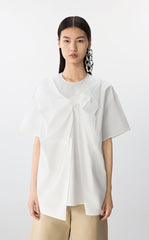 Shirt / JNBY 3D Deconstructed Cotton Top