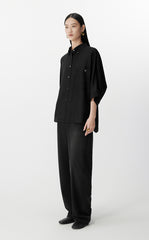 Shirt / JNBY Oversized Silk Shirt
