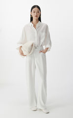 Shirt / JNBY Oversized Silk Shirt