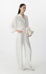 Shirt / JNBY Oversized Silk Shirt