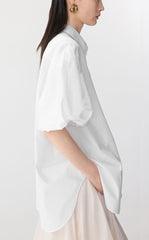 Shirt / JNBY Oversized A-line Cotton Shirt