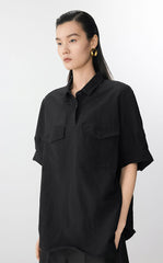 Shirt / JNBY Oversized Eco-friendly Rayon Top