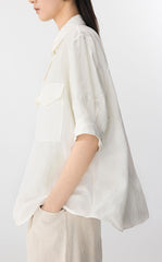Shirt / JNBY Oversized Eco-friendly Rayon Top