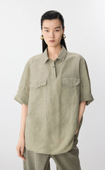 Shirt / JNBY Oversized Eco-friendly Rayon Top