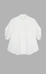 Shirt / JNBY Oversized Cotton-Silk Shirt