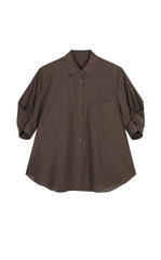 Shirt / JNBY Oversized Cotton-Silk Shirt